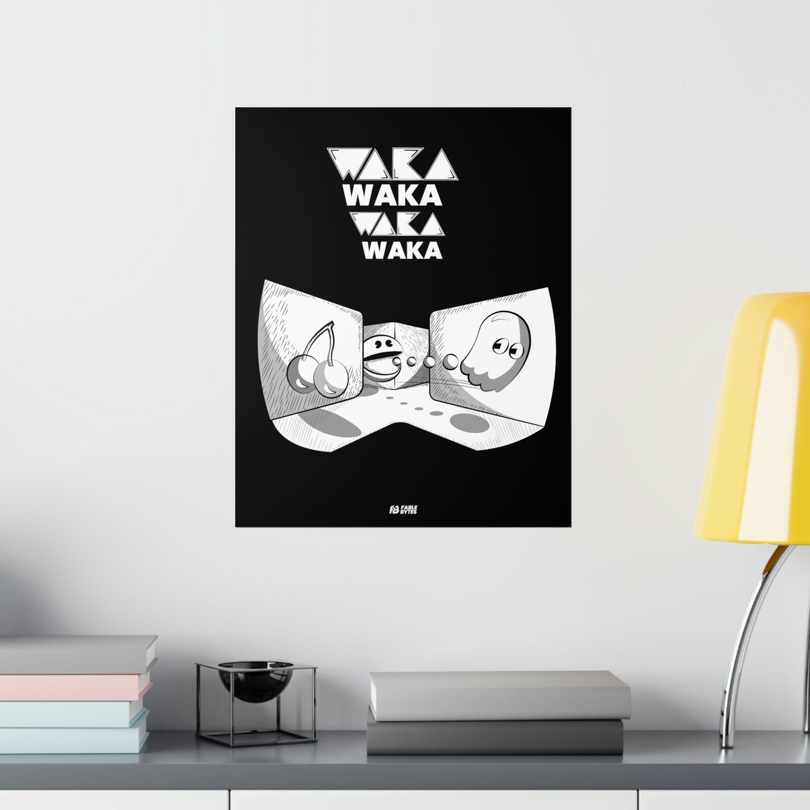 PacMan - WakaWaka - Matte Posters