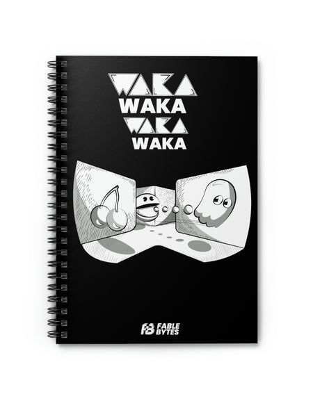 PacMan - WakaWaka - Spiral Notebook