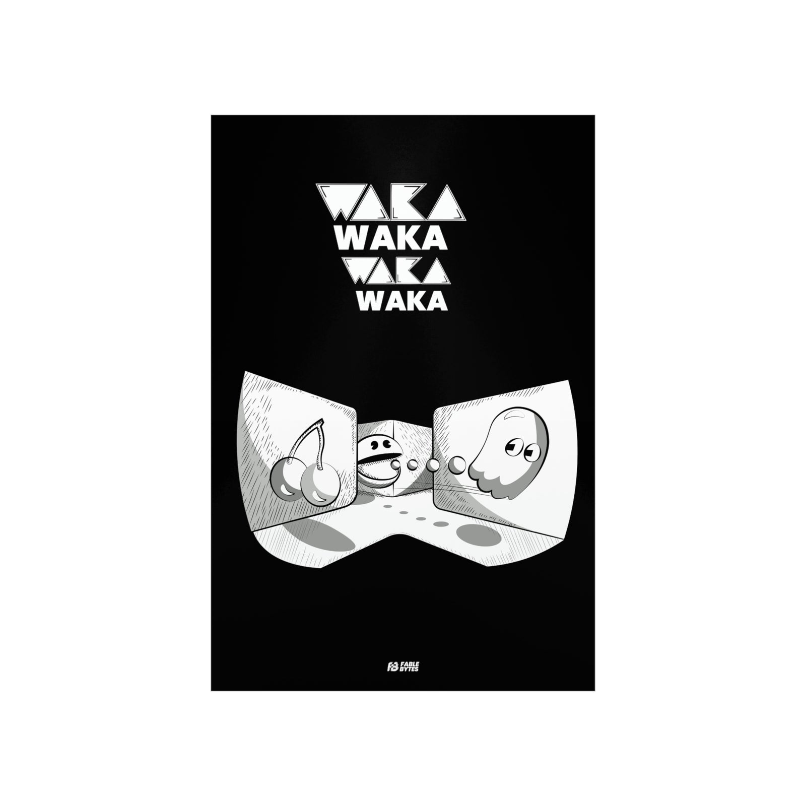 PacMan - WakaWaka - Matte Posters
