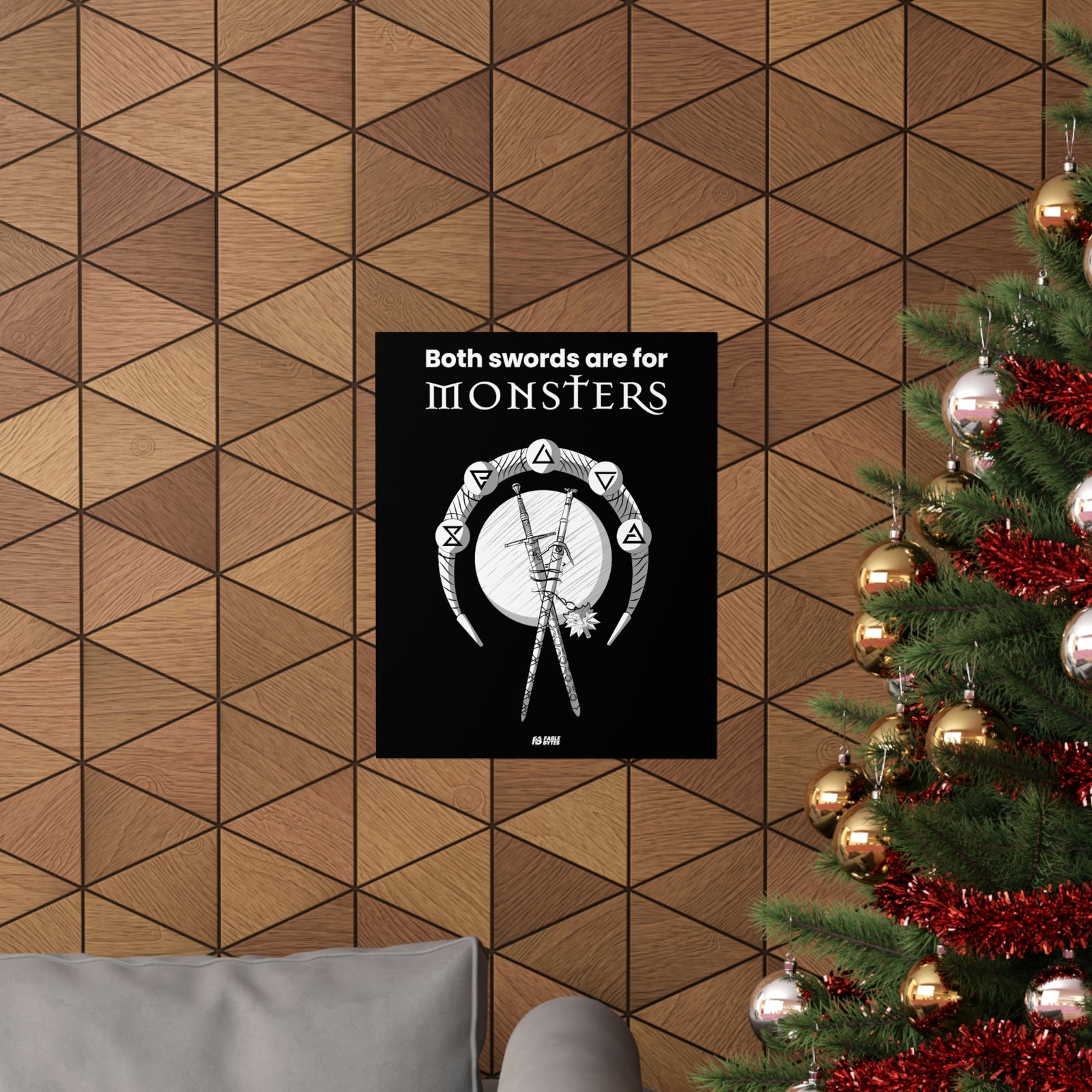 The Witcher - Swords - Matte Posters