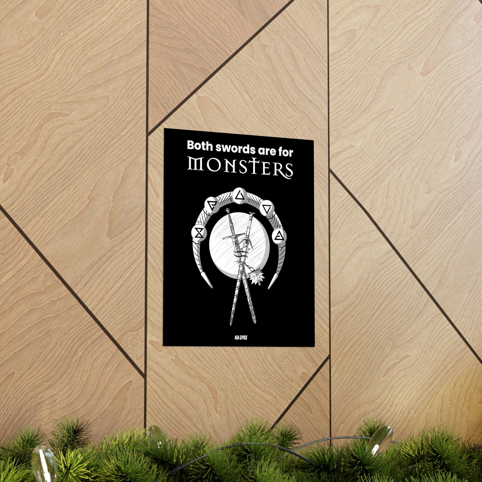 The Witcher - Swords - Matte Posters