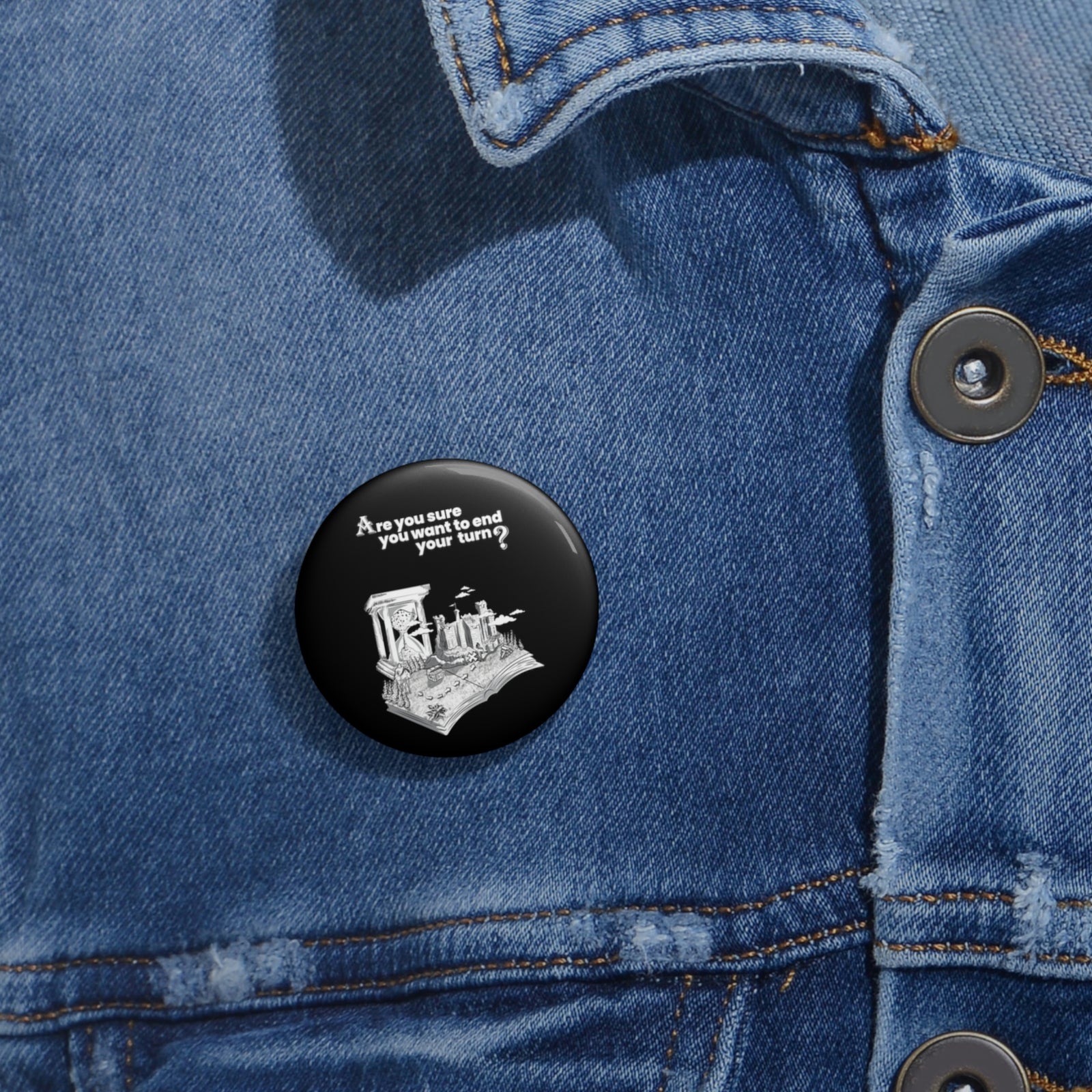 Heroes 3 - End Turn - Pin Buttons