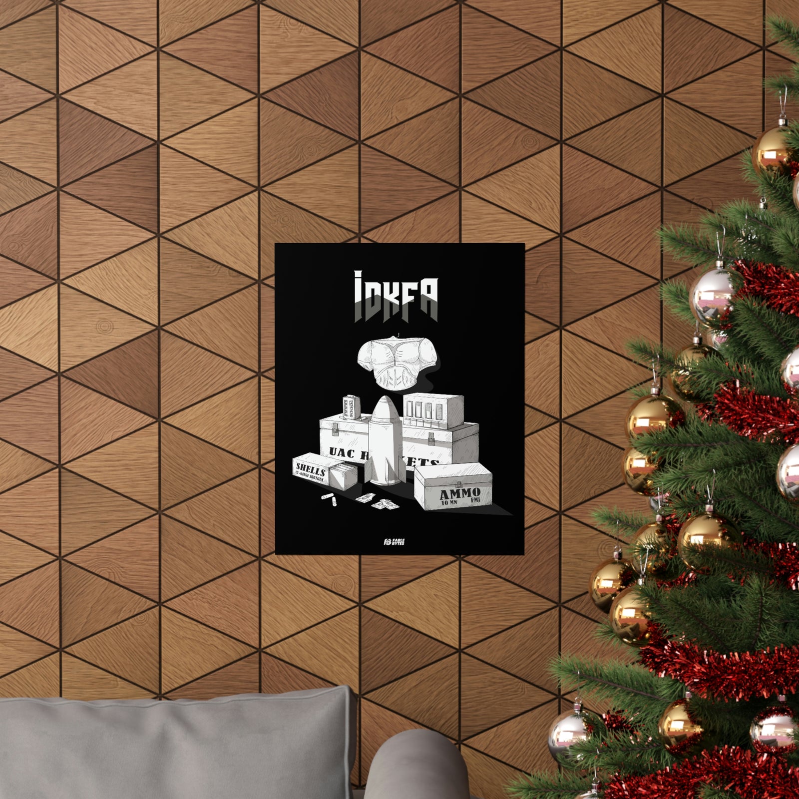 Doom - IDKFA - Matte Posters