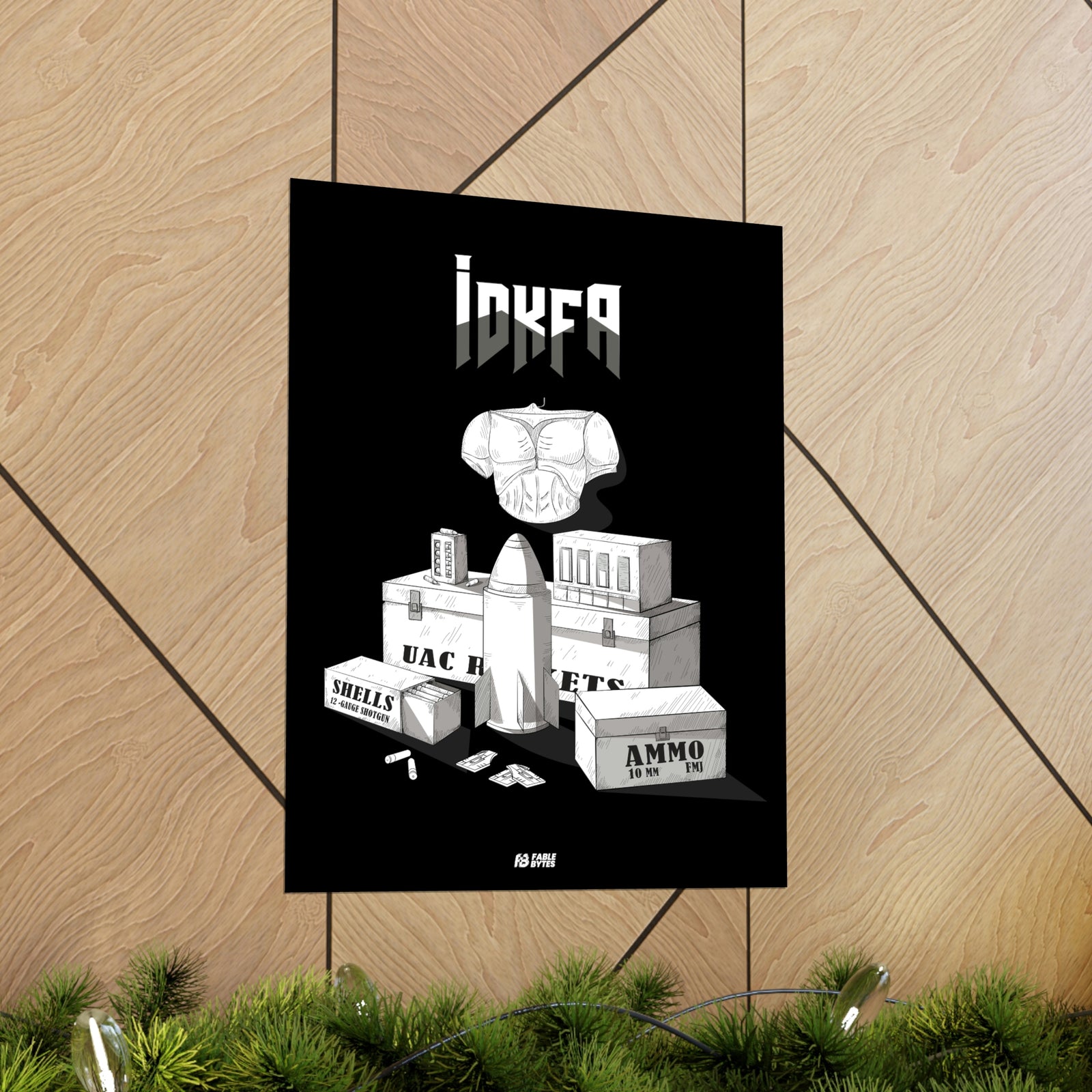 Doom - IDKFA - Matte Posters