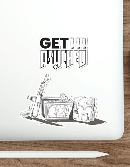 Wolfenstein 3D - Get Psyched - Stickers
