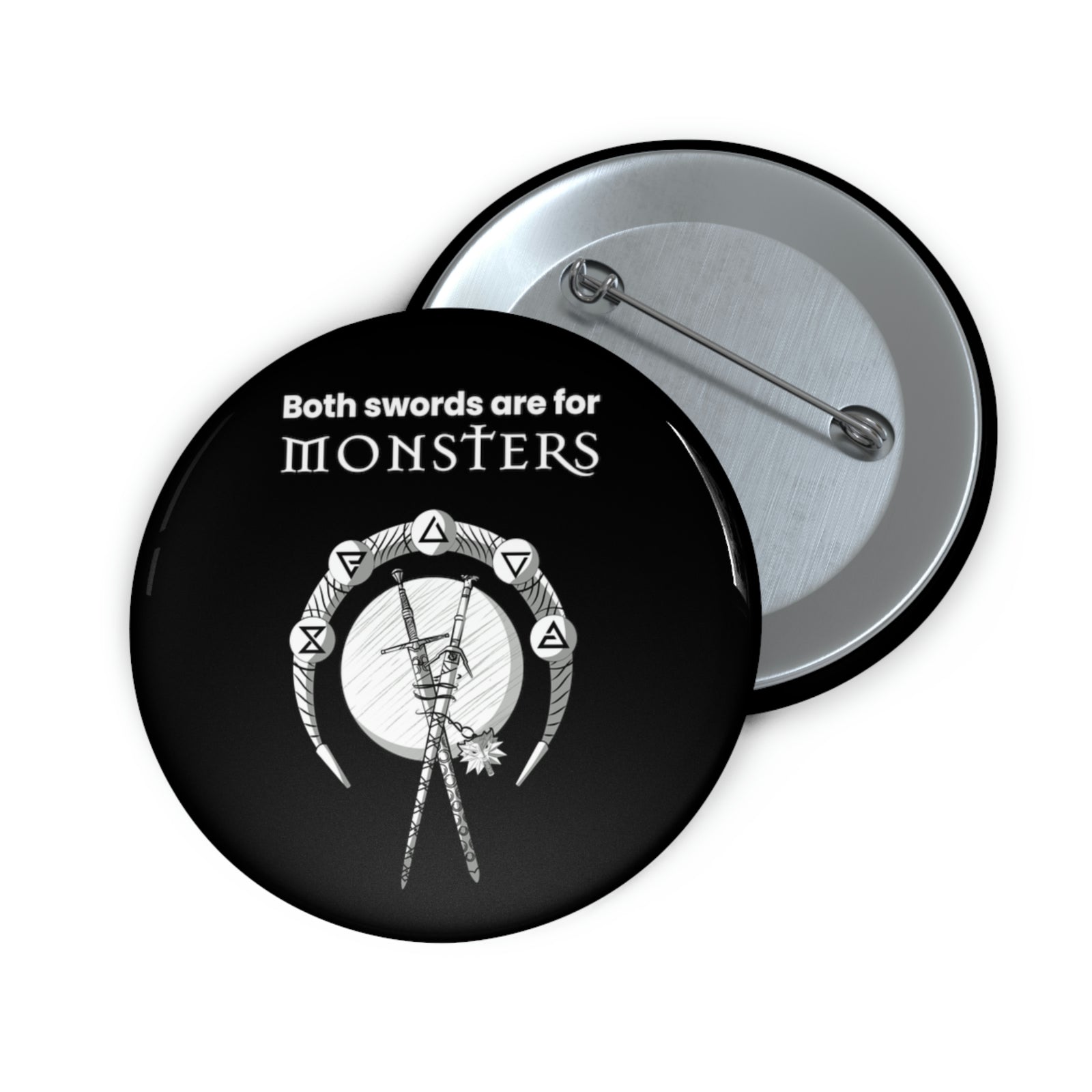 The Witcher - Swords - Buttons