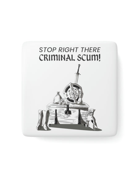 Oblivion - Guard - Porcelain Magnet