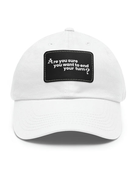 Heroes 3 - End Turn - Hat with Leather Patch