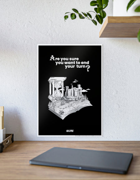 Heroes 3 - End Turn - Glossy Posters