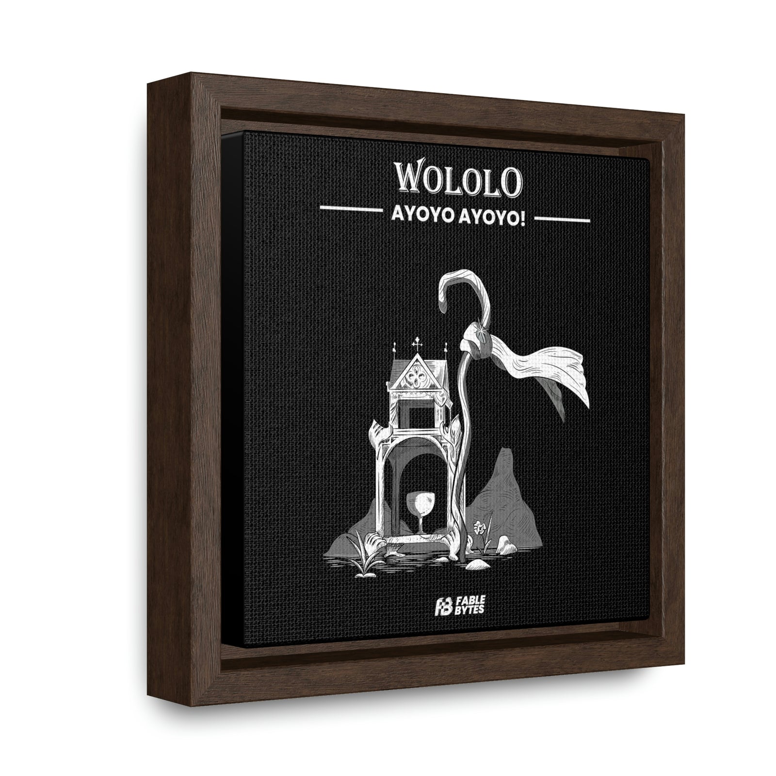 AoE - Wololo - Framed Canvas