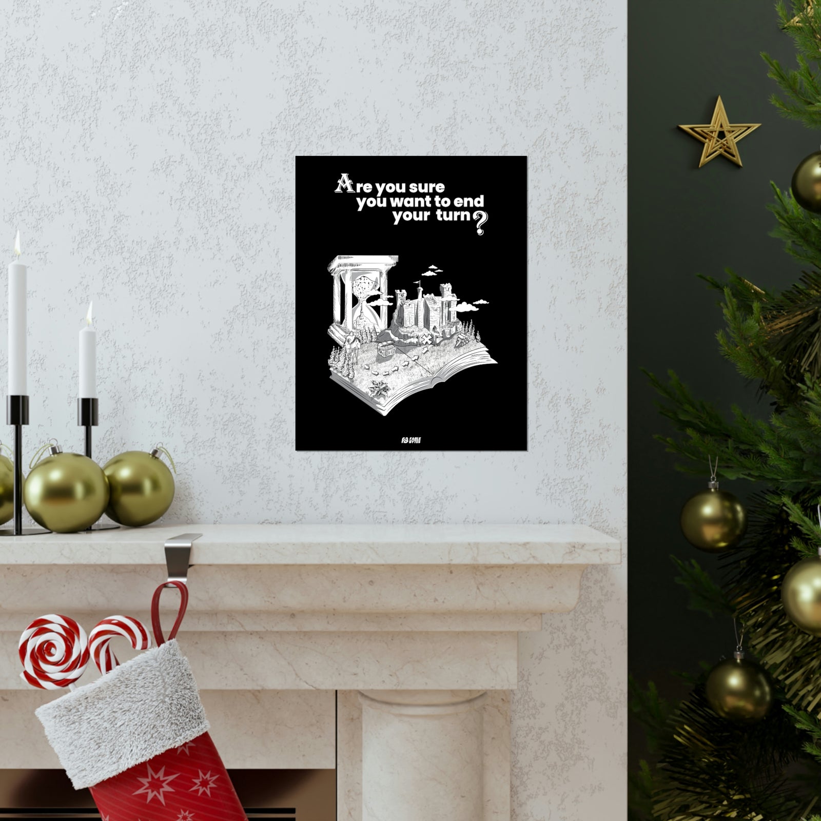 Heroes 3 - End Turn - Matte Posters