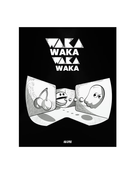 PacMan - WakaWaka - Matte Posters