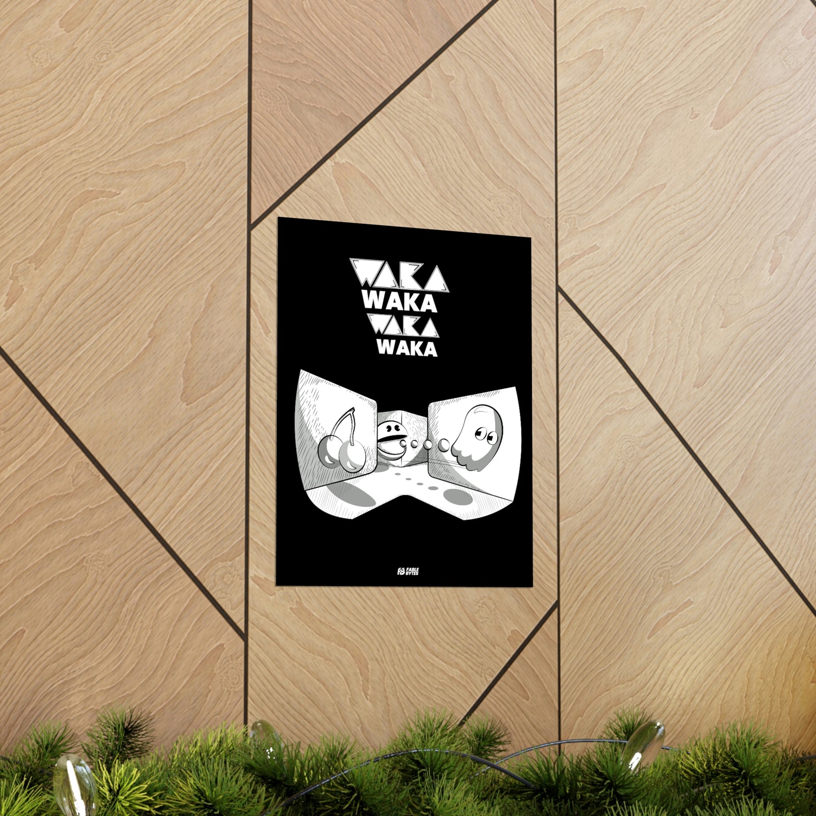 PacMan - WakaWaka - Matte Posters