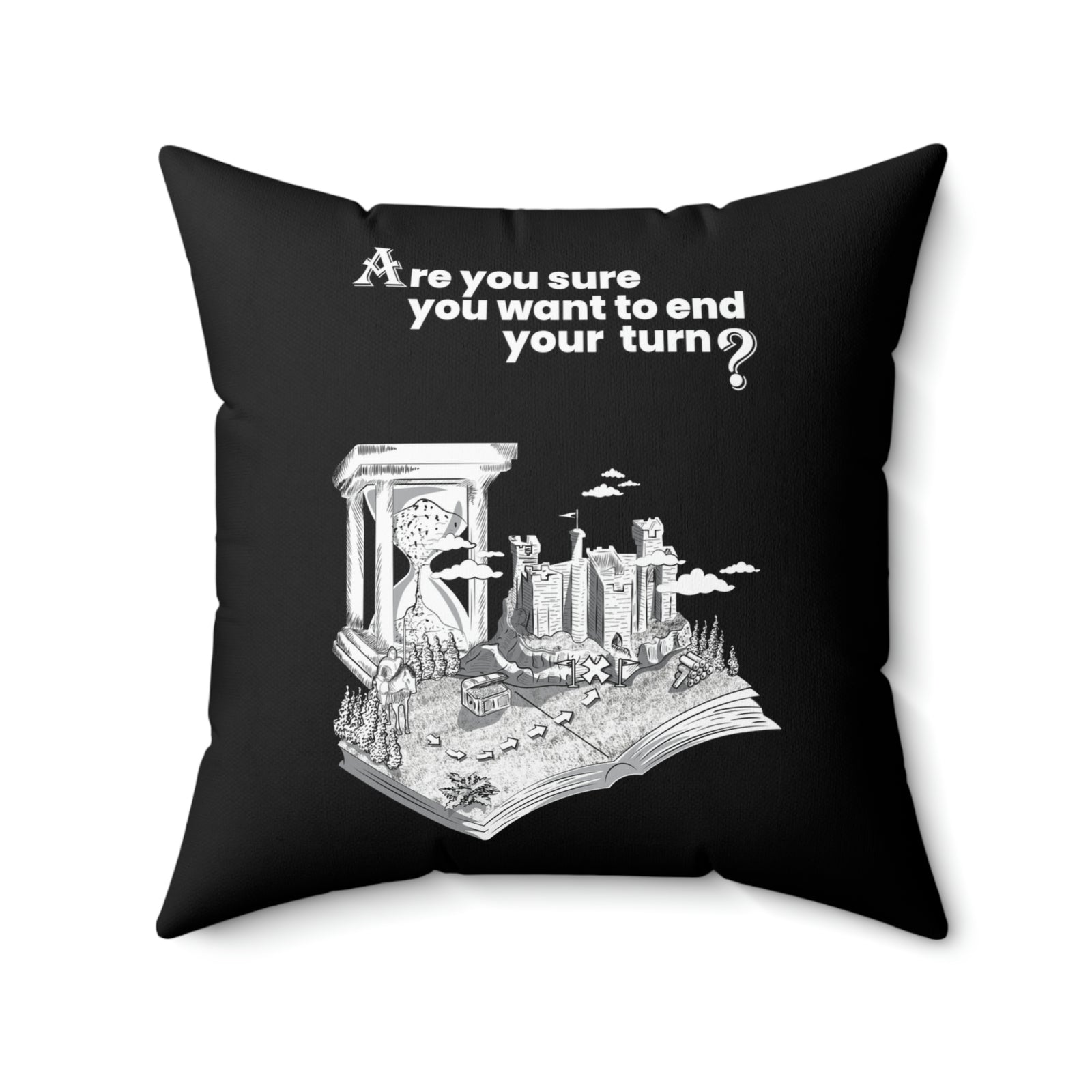 Heroes 3 - End Turn - Pillow