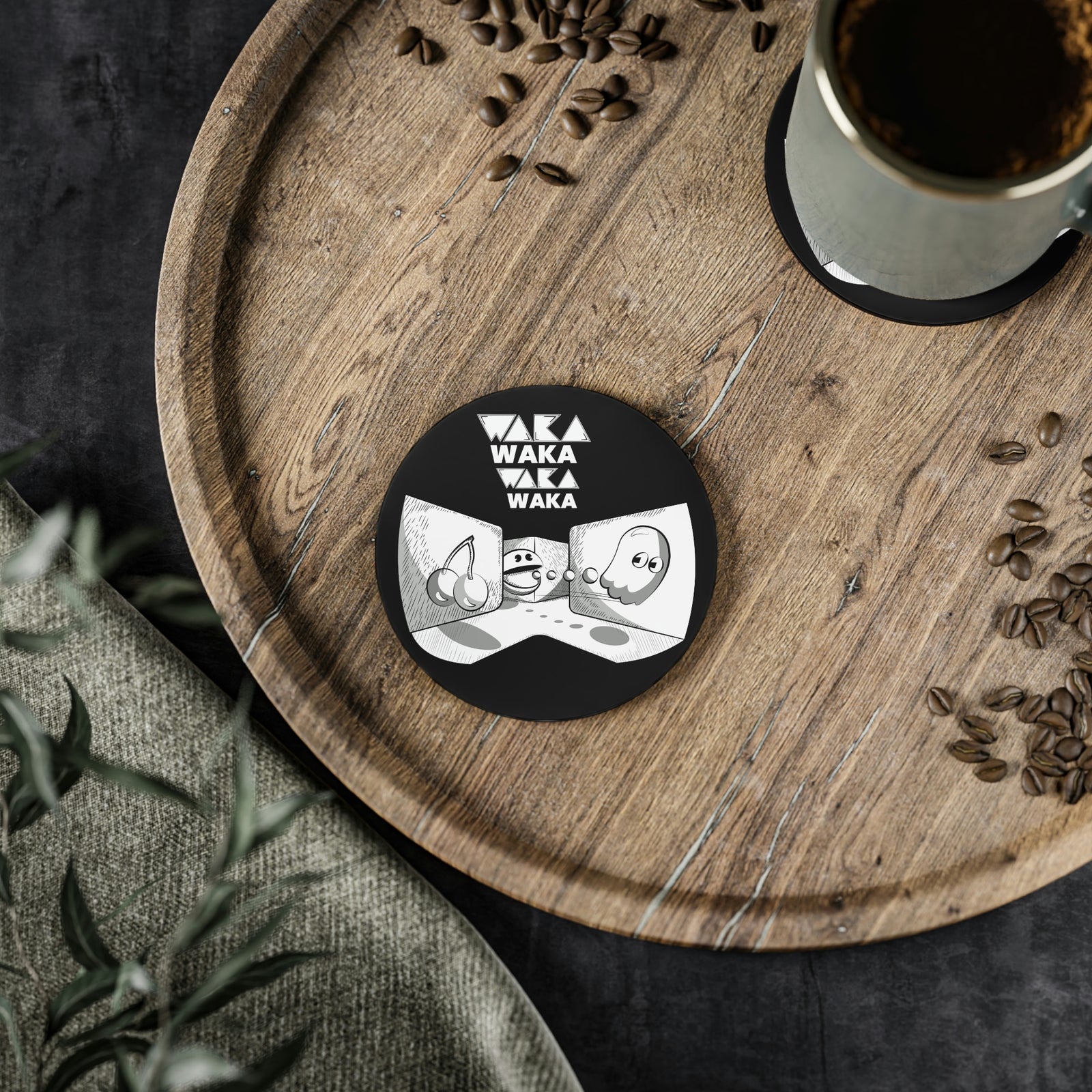 PacMan - WakaWaka - Coasters