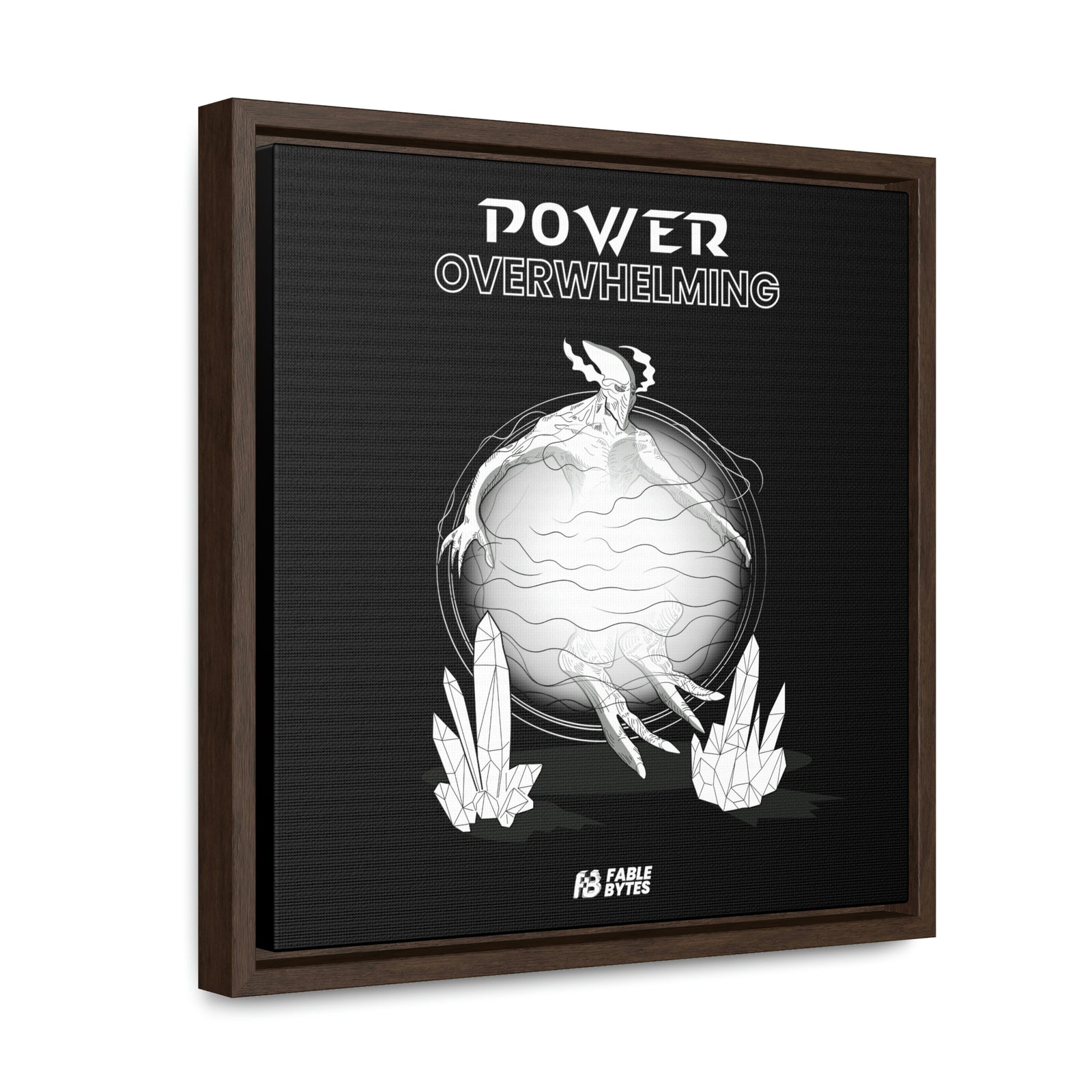 Starcraft - Power Overwhelming - Framed Canvas