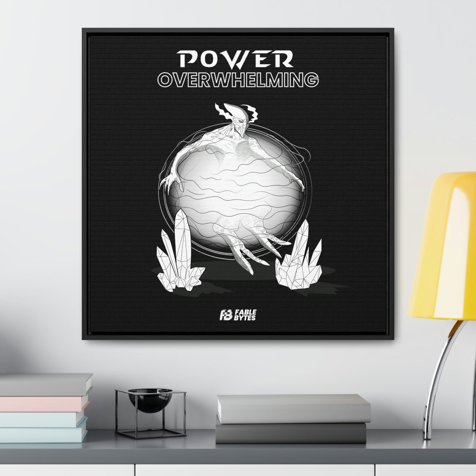 Starcraft - Power Overwhelming - Framed Canvas