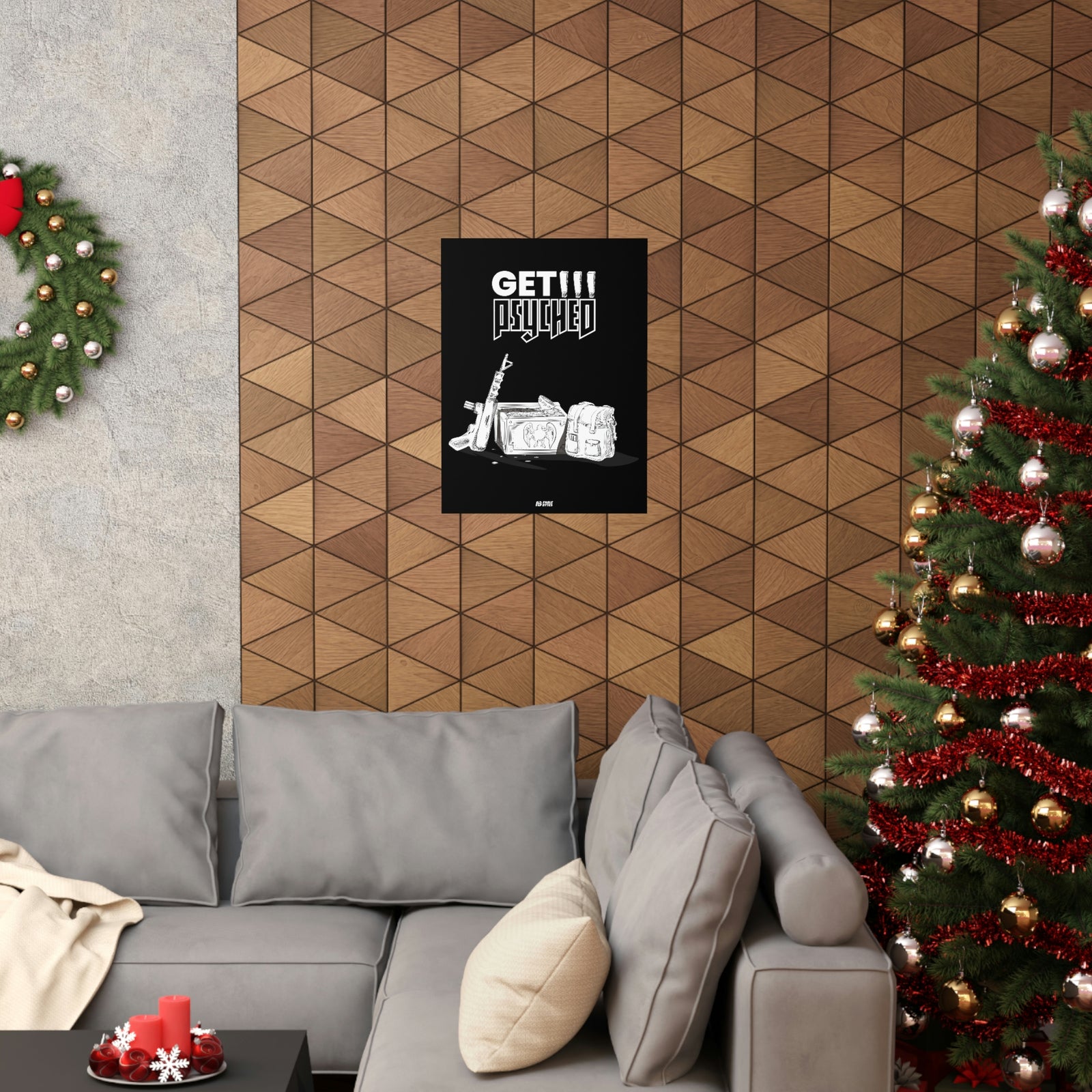 Wolfenstein 3D - Get Psyched - Matte Posters