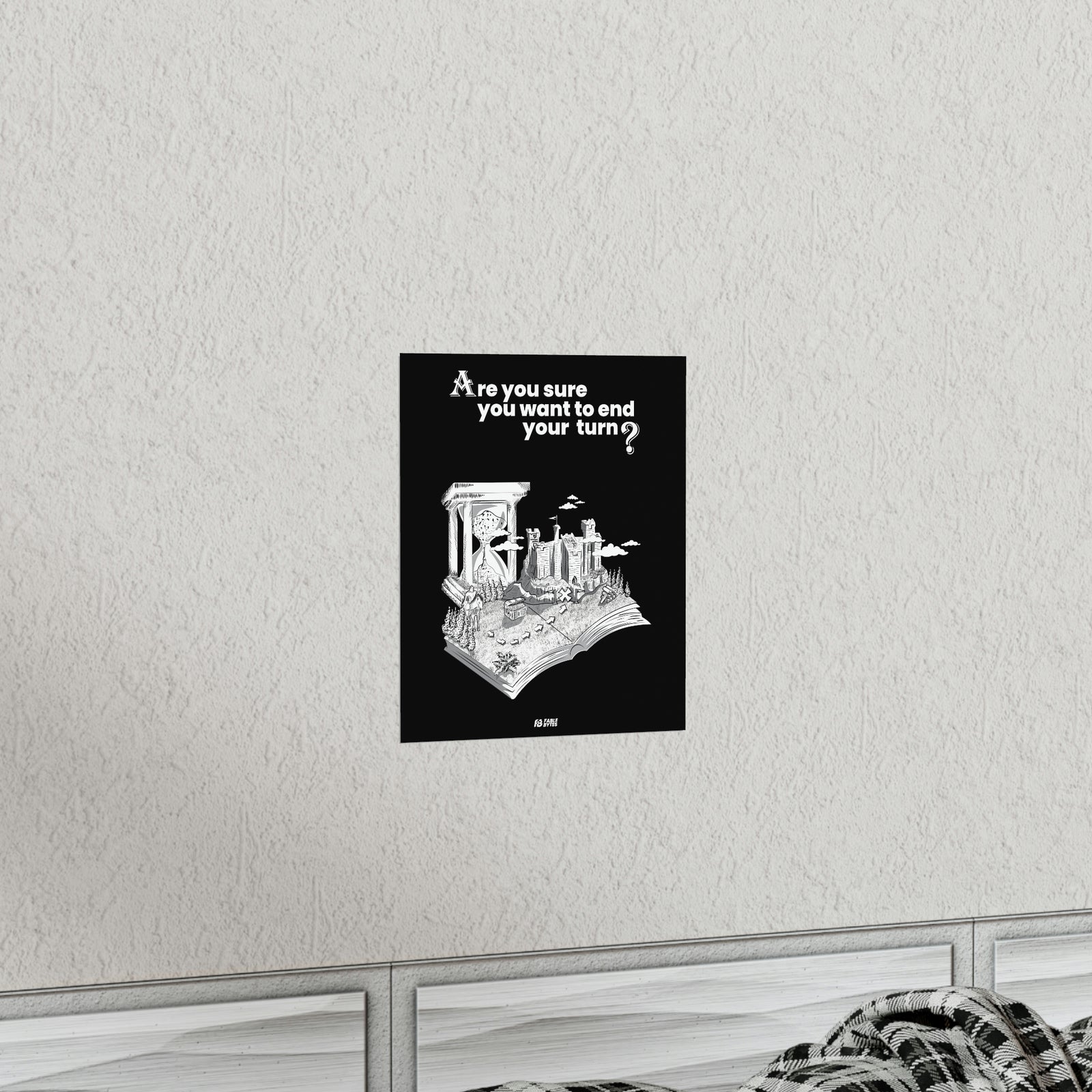 Heroes 3 - End Turn - Matte Posters