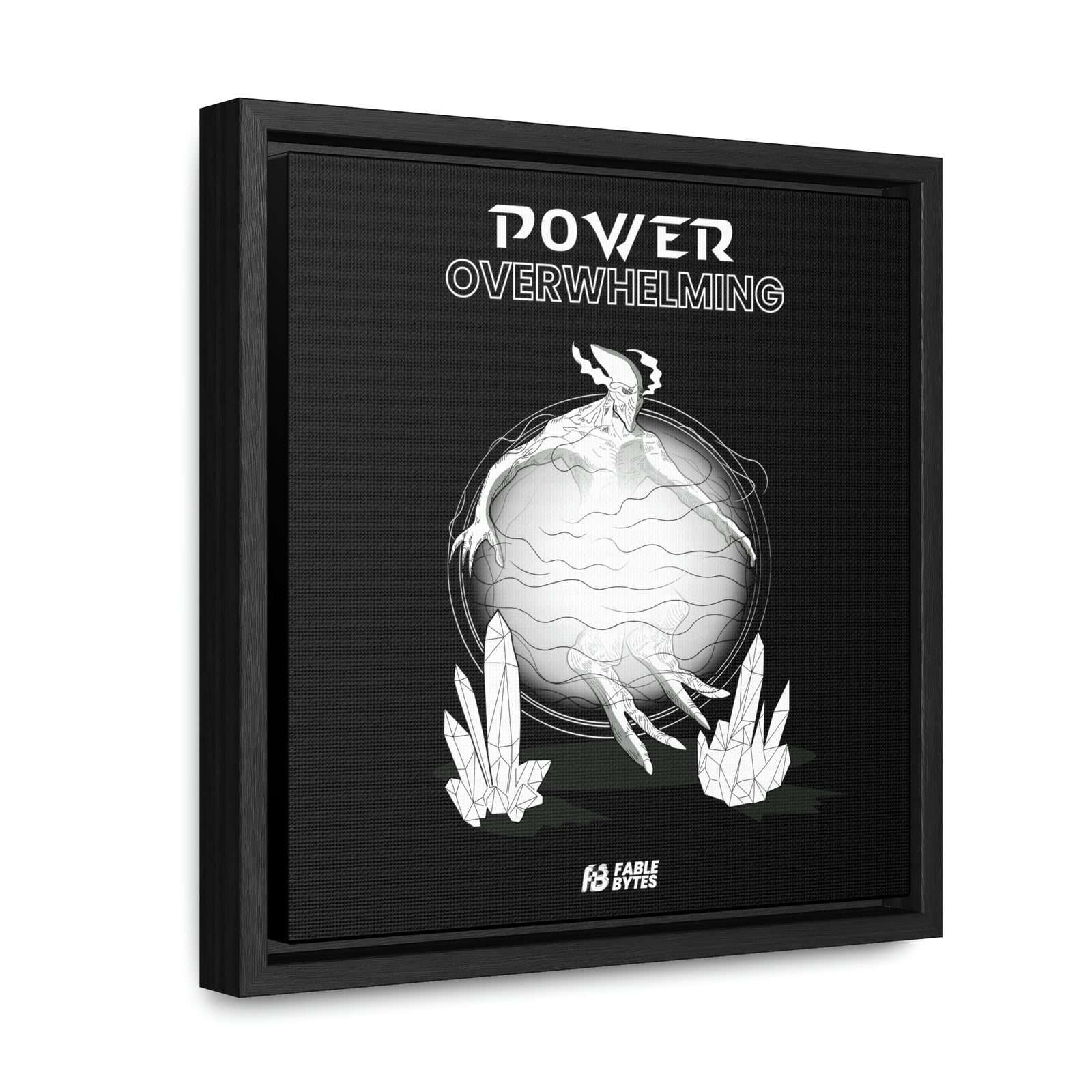 Starcraft - Power Overwhelming - Framed Canvas