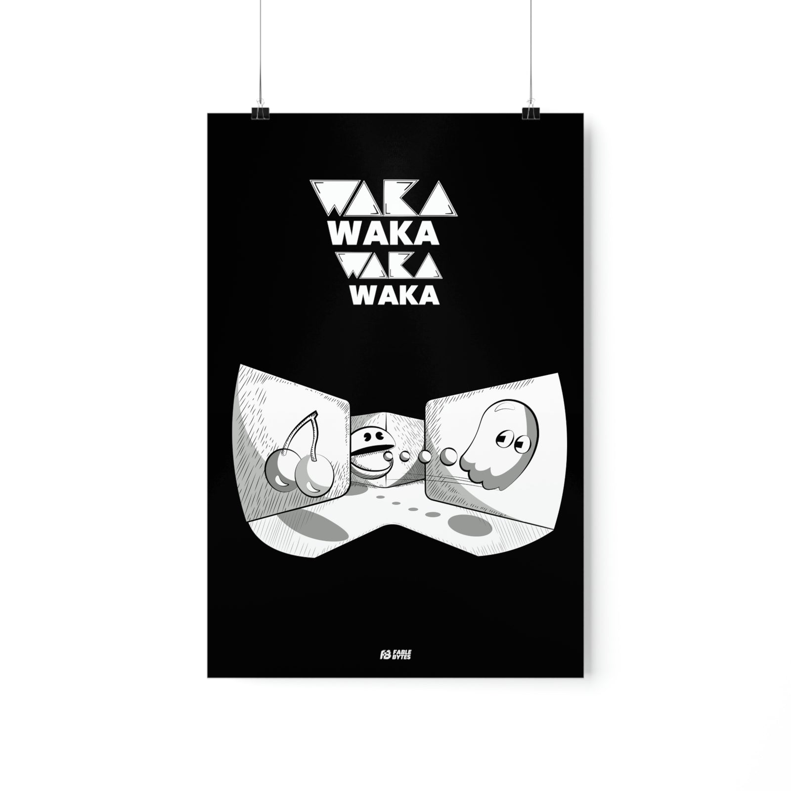PacMan - WakaWaka - Matte Posters