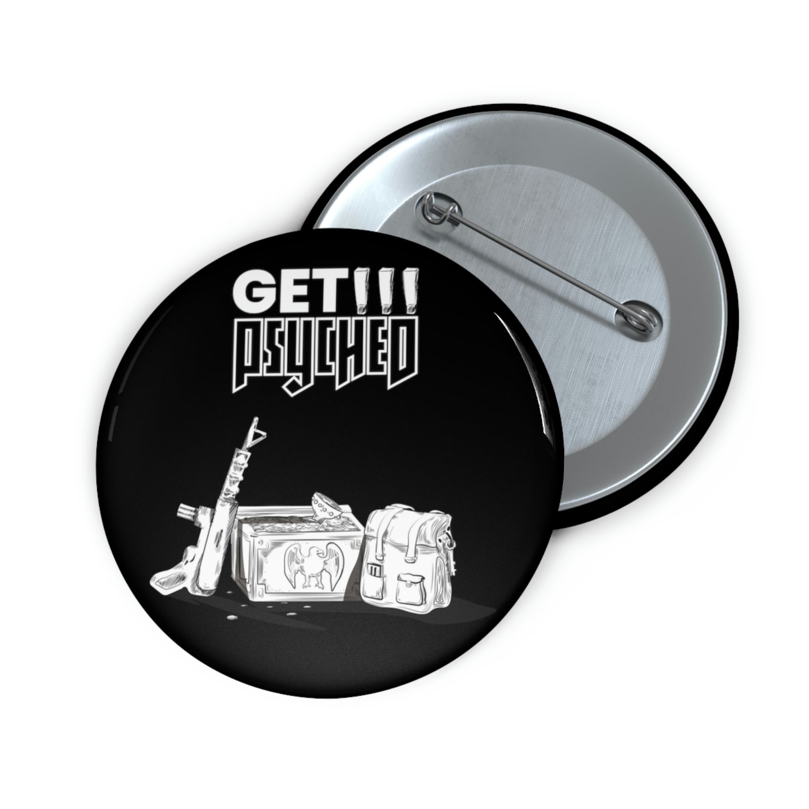 Wolfenstein 3D - Get Psyched - Pins