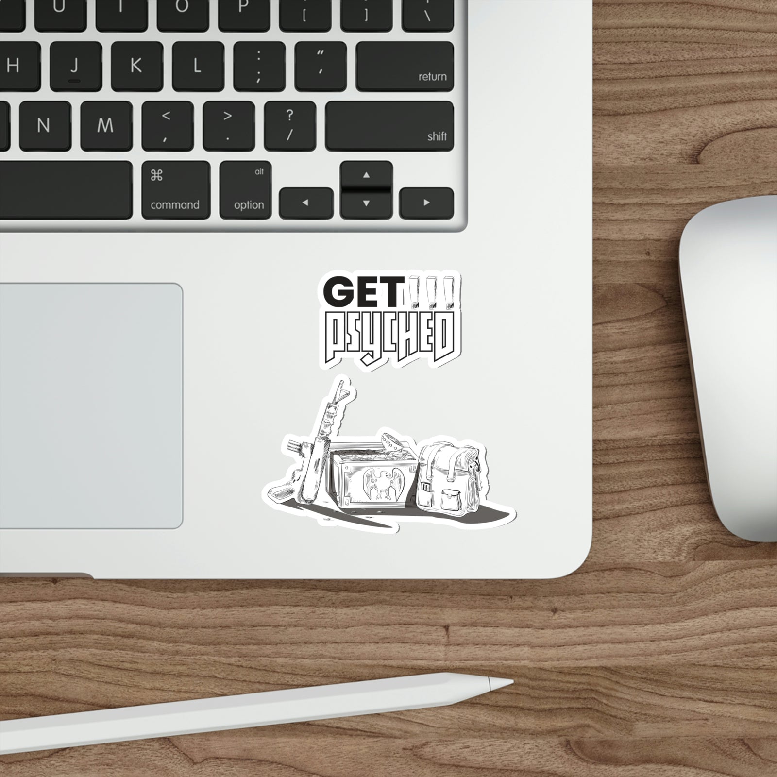 Wolfenstein 3D - Get Psyched - Stickers