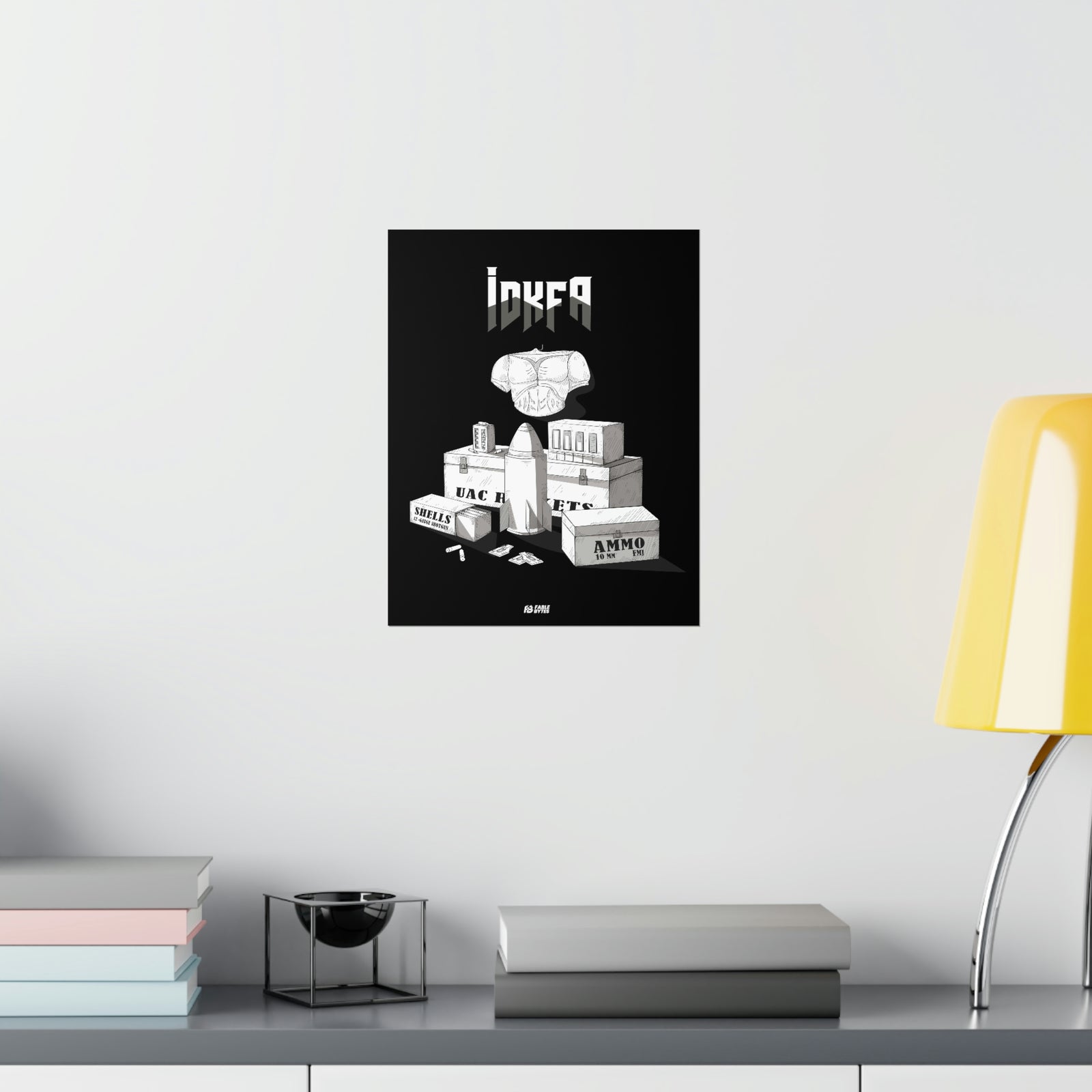 Doom - IDKFA - Matte Posters