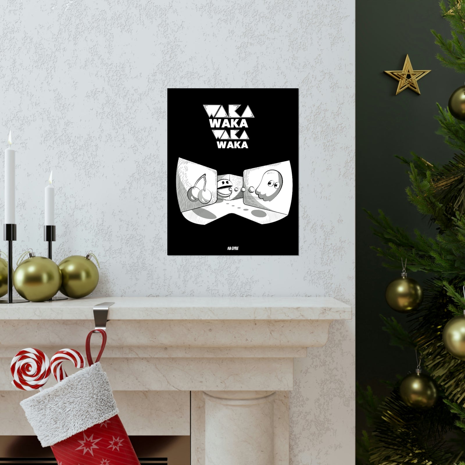 PacMan - WakaWaka - Matte Posters